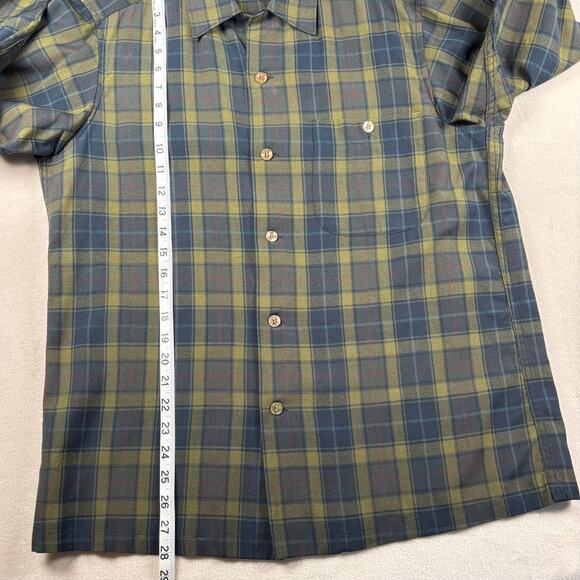 Vintage Pendleton Shirt Men’s Medium Button Up Loop Collar USA - Picture 4 of 10